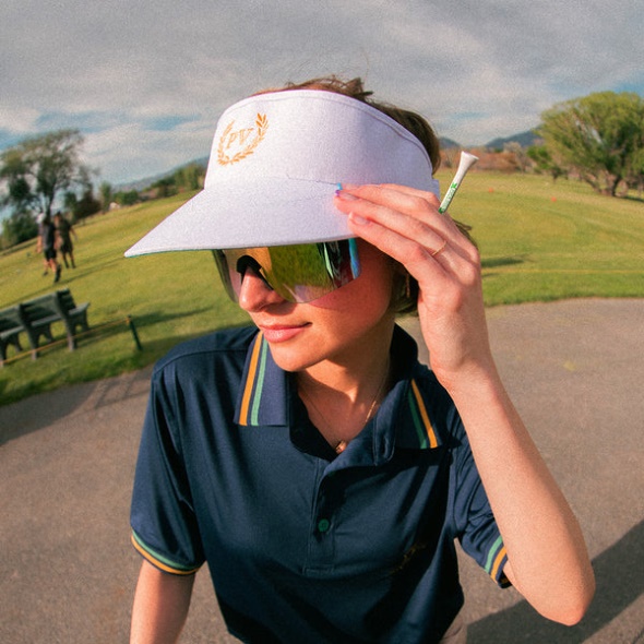 Fuck Golf Club Visor Pit Viper