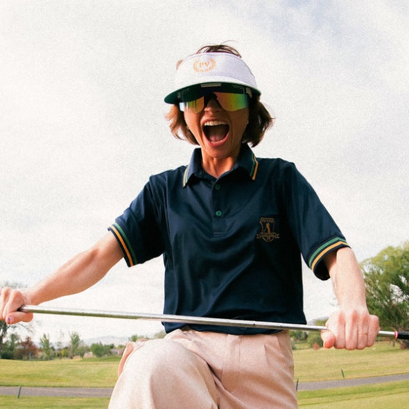 Fuck Golf Club Visor Pit Viper