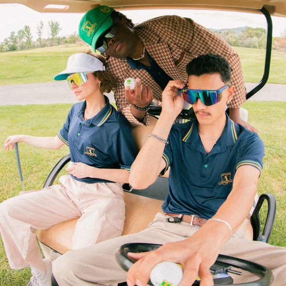 Fuck Golf Tech Polo Pit Viper