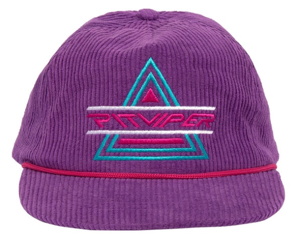 Groomer Hat Purple Pit Viper