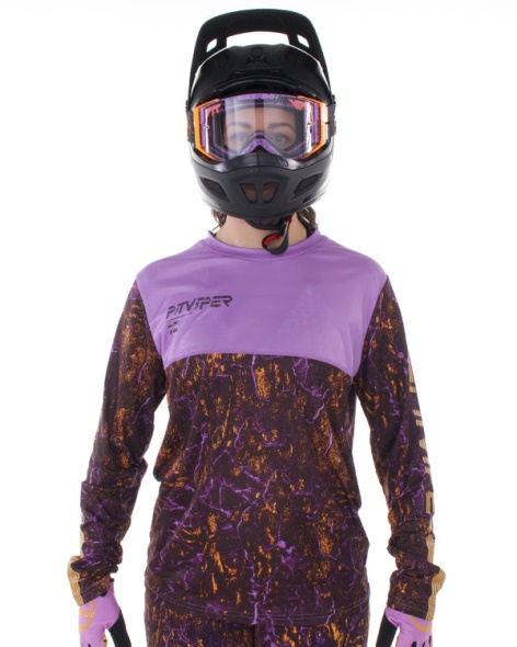 High Speed Off Road II Long Sleeve Jersey Pit Viper