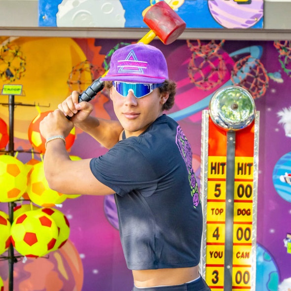 Kiss from a Rose Crop Tee Pit Viper