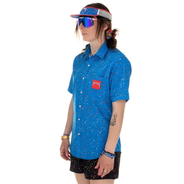 Pit Viper Blue Ribbon Party Shirt
