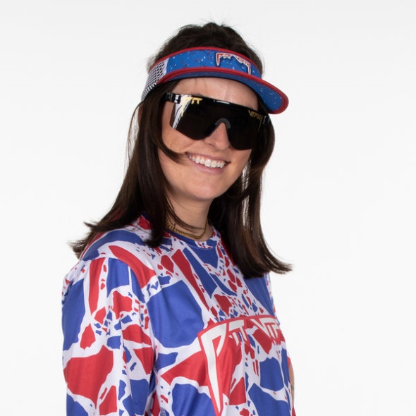 Pit Viper Blue Ribbon Super Visor