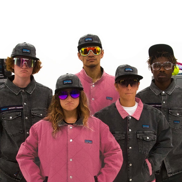 Pit Viper Sport Denim Unstructured Hat