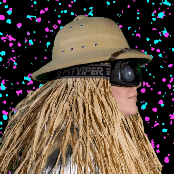 The Blacking Out Gogglés Pit Viper