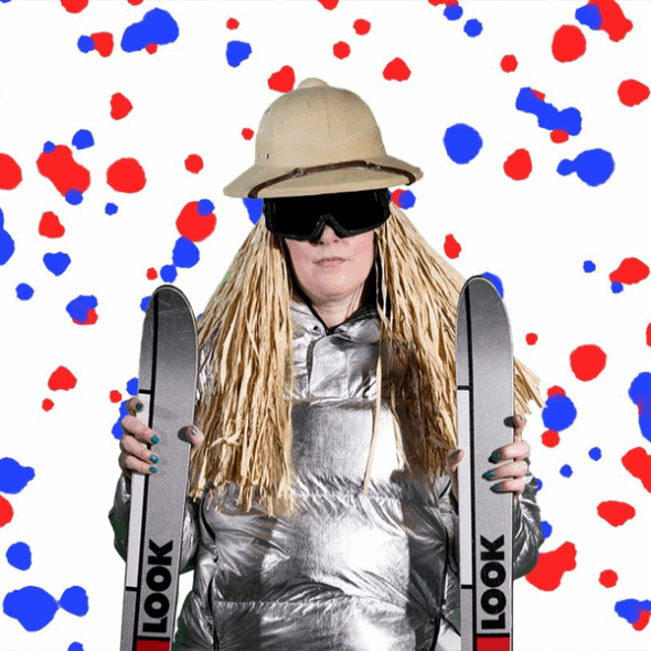 The Blacking Out Gogglés Pit Viper